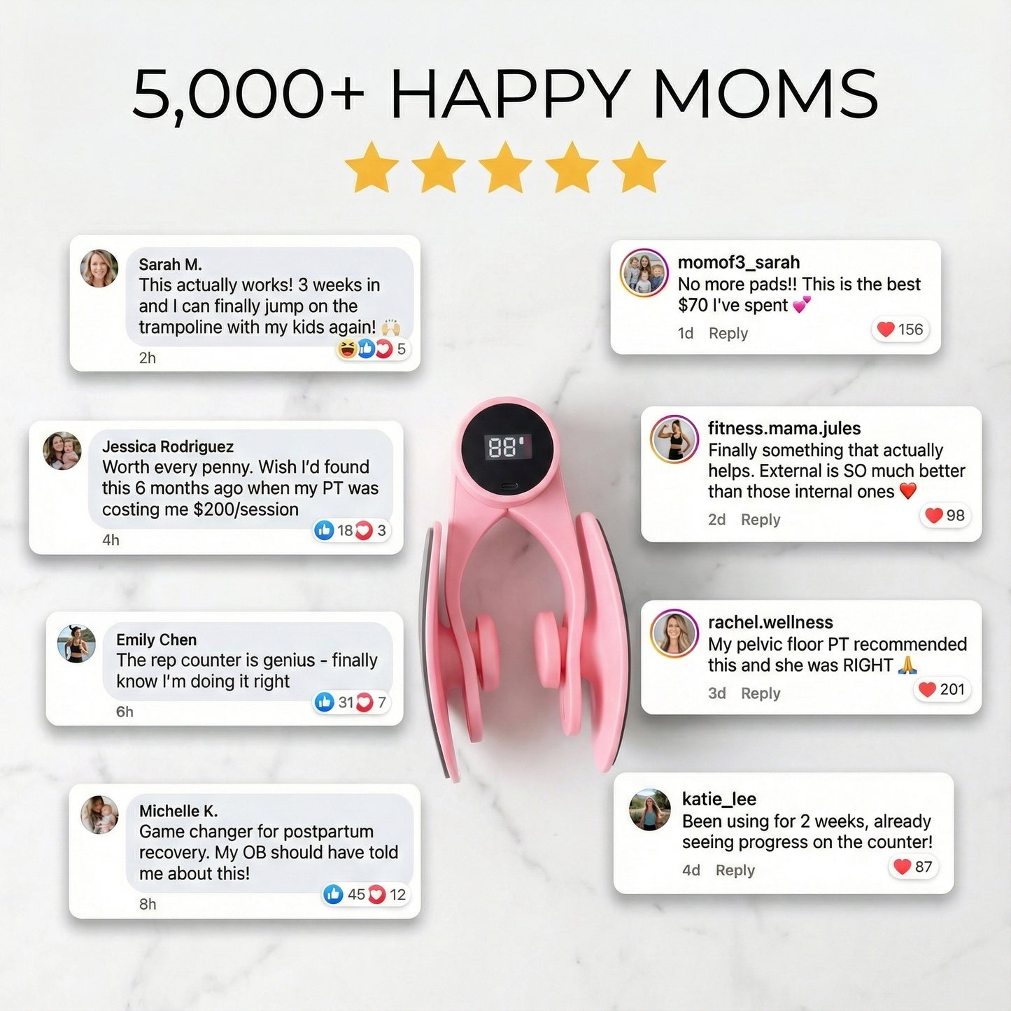 Pelvfix™ Pelvic Floor Muscle Support Keggle